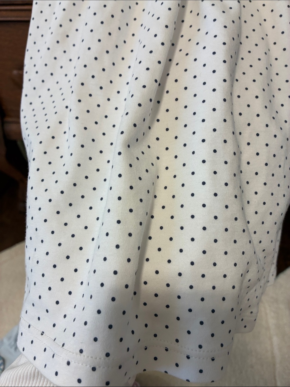 Pippa Layette Polka Dot Dress with ladybugs - Picture 4 of 7